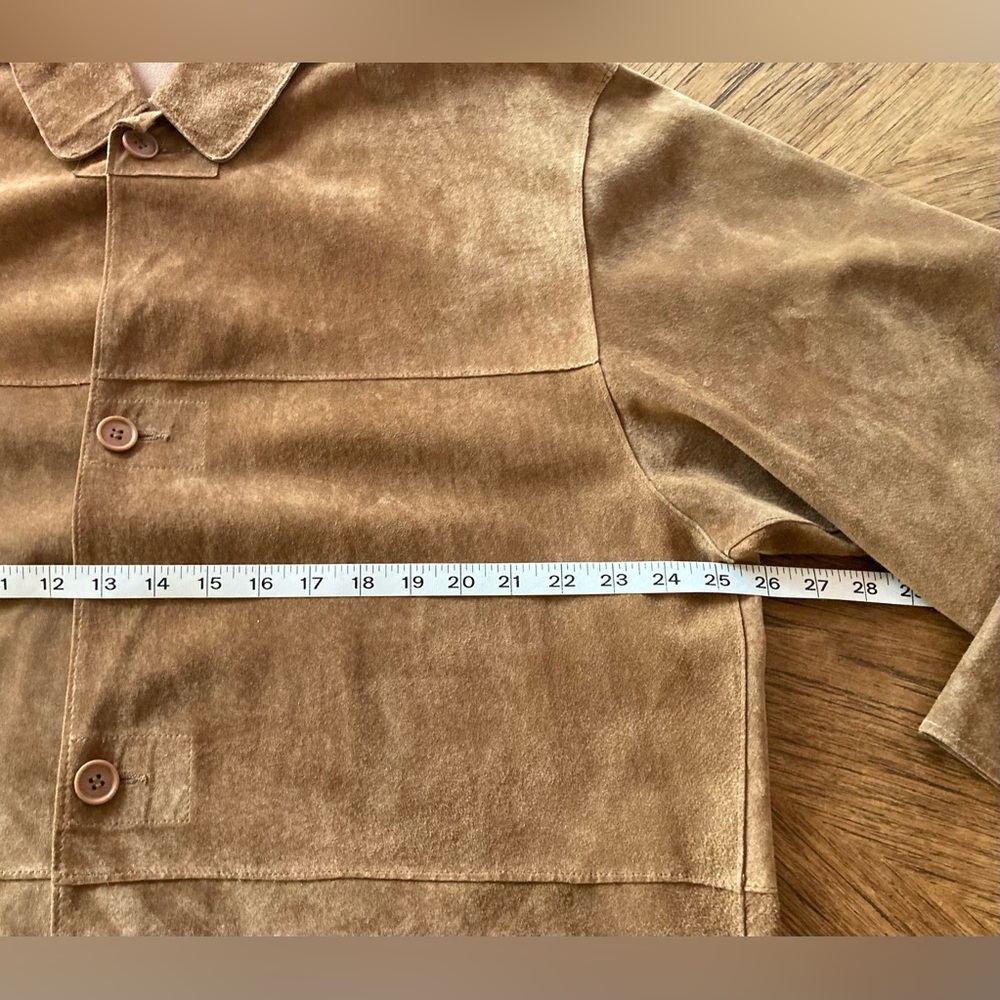 Massimo Brown Suede Jacket - Picture 7 of 9